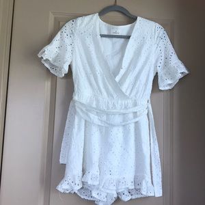 White romper